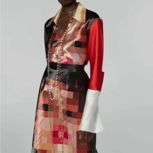 MARNI NWT Silk Geometric Blouse - Size 42